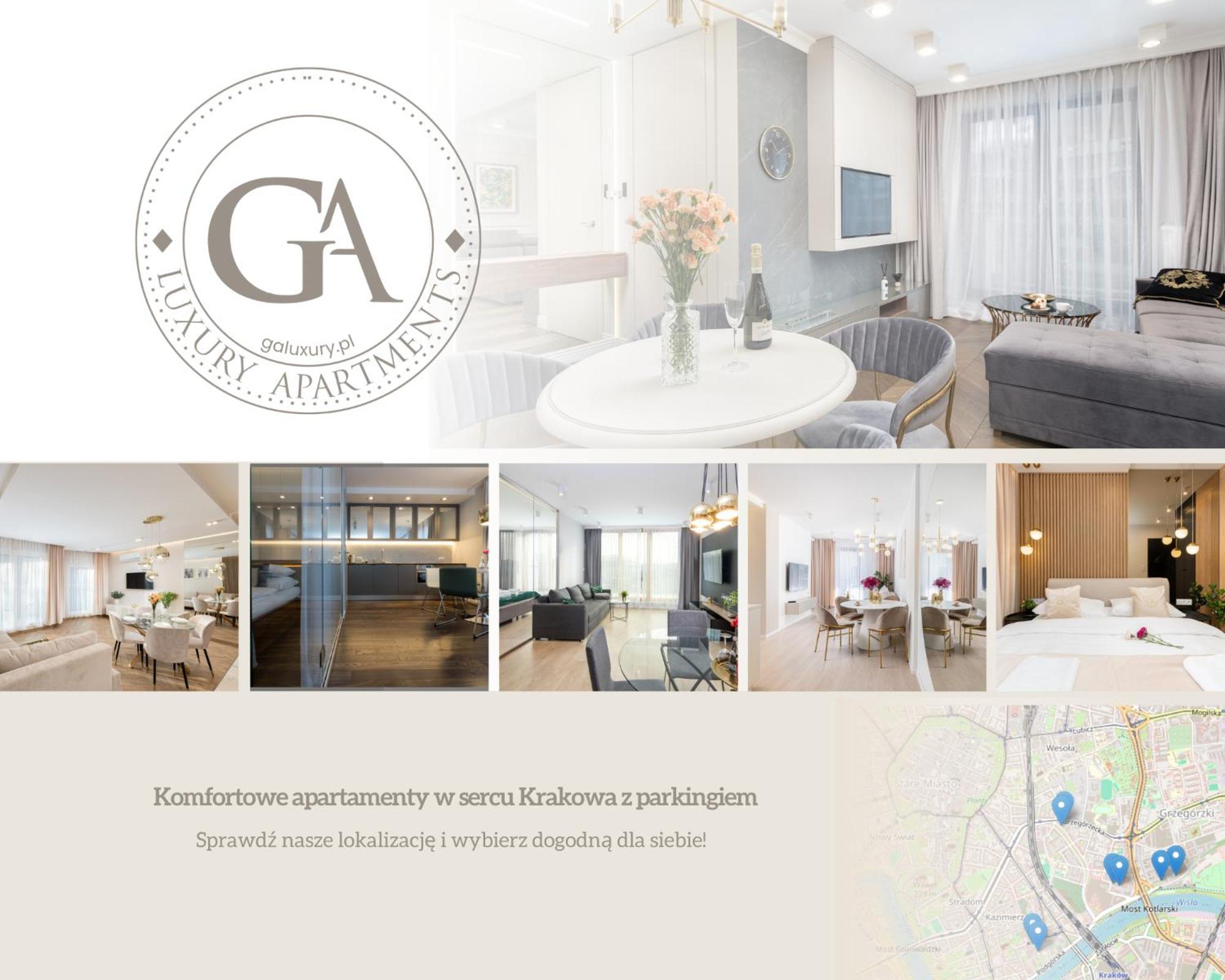 Ga Luxury Apartments W19 Краков Экстерьер фото